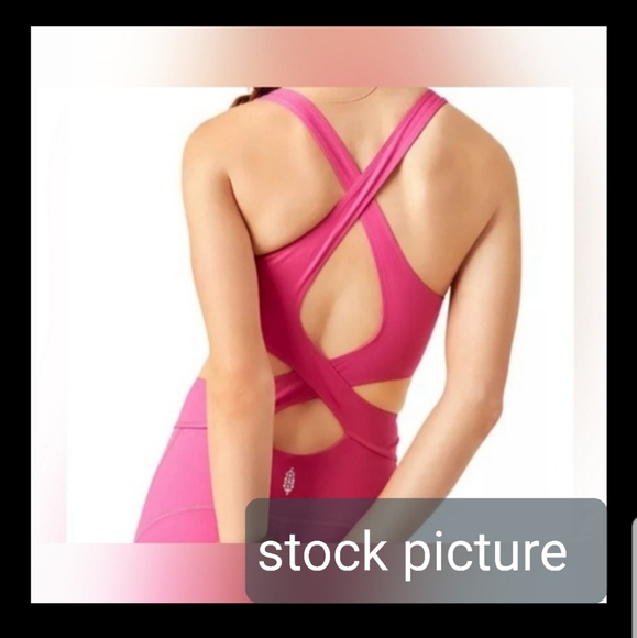 NEW! Free People Movement RED Back It Up jumpsuit sz small NWOT (PRICE FIRM) - Picture 4 of 12